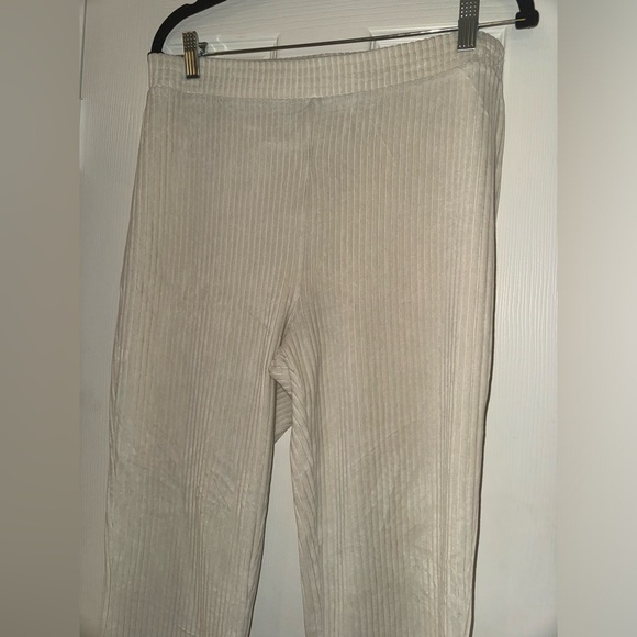 Aerie Ribbed Wide Leg Pants - Picture 2 of 4